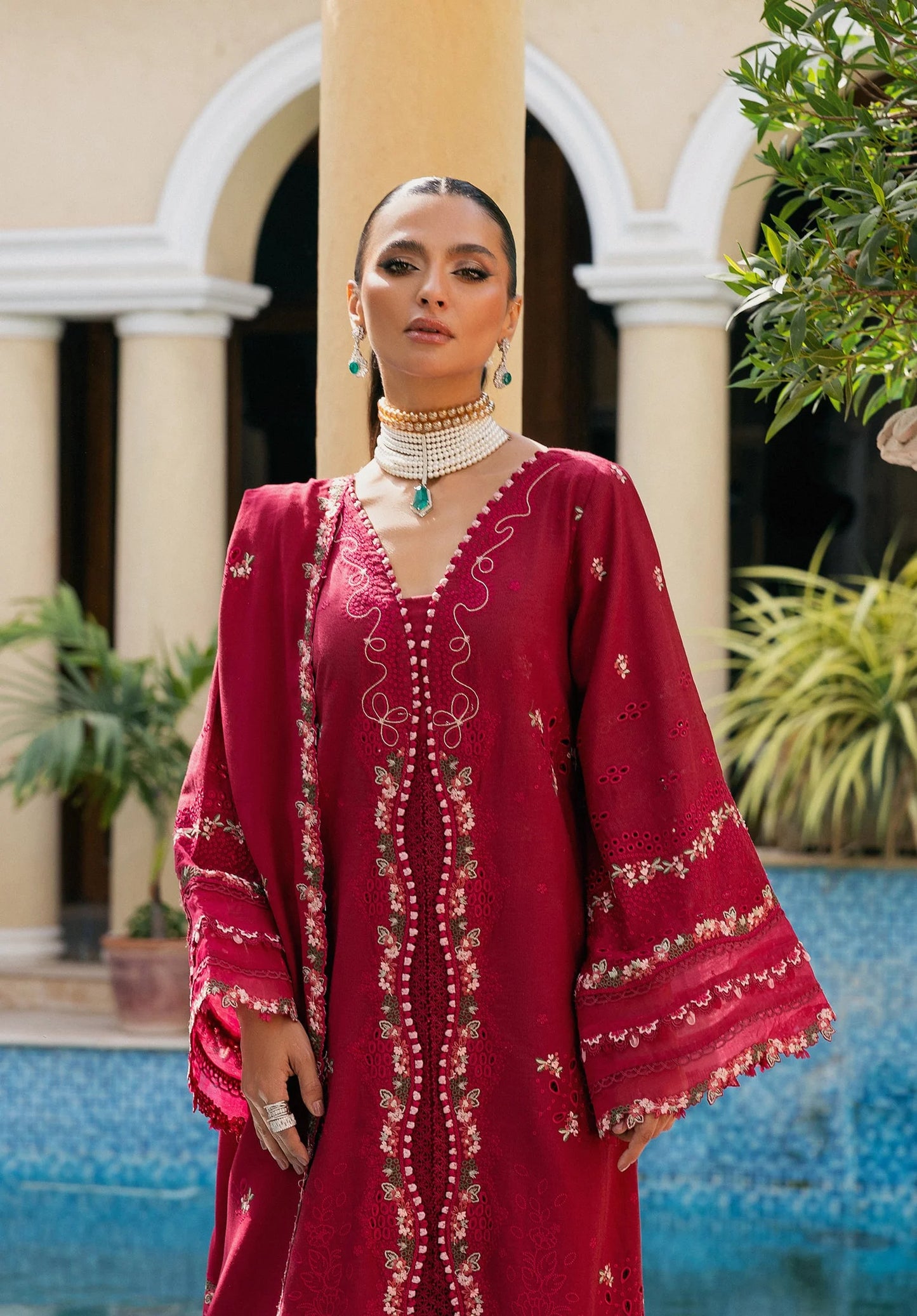 Elegant dress VELVROSE from LUXURY WINTER '25.