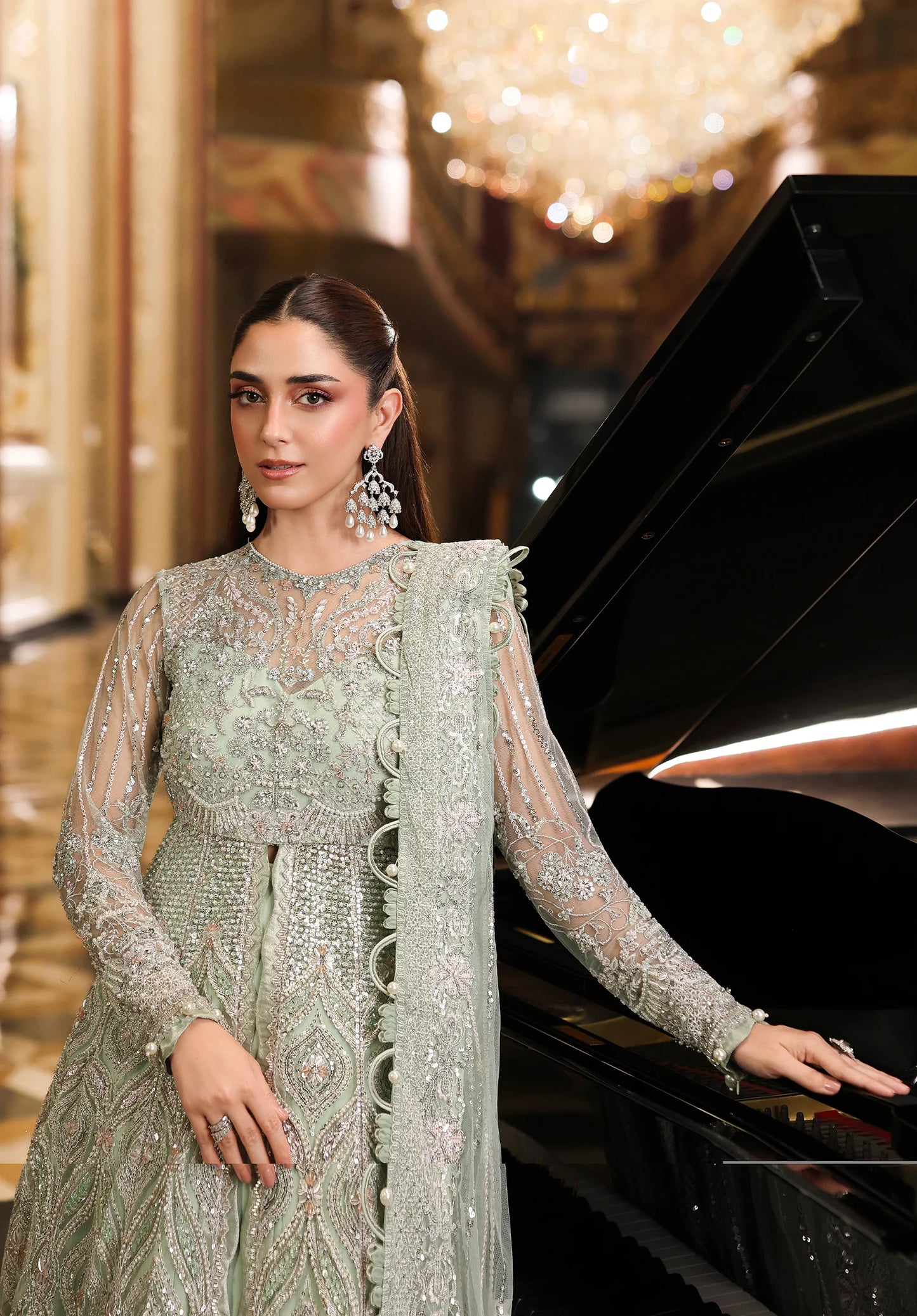 DIANA wearing this beautiful dress FROM STARDOM - FORMAL HANDWORK '25
