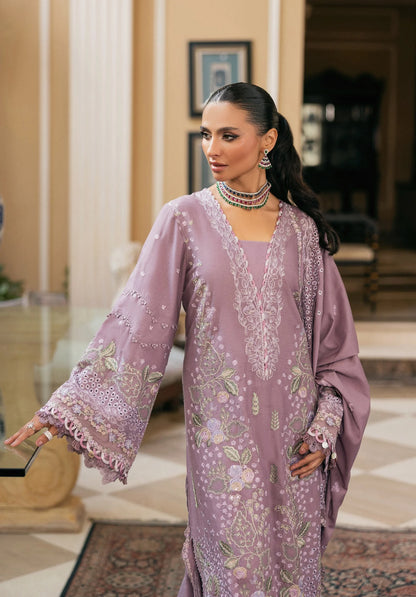 Close up image of LILIQUE EMBROIDERED SHAWL.