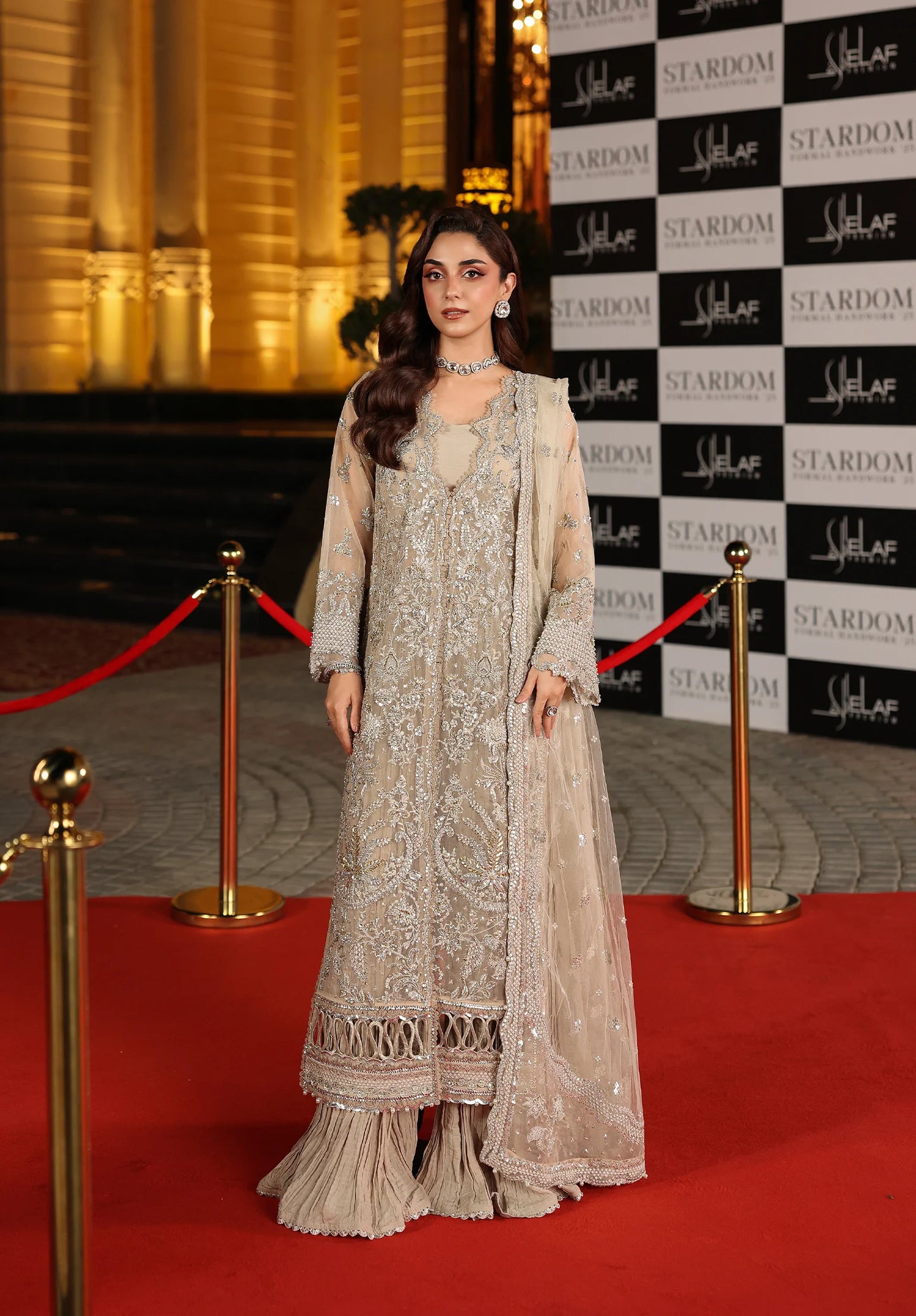 Elegant dress  STARDUST from STARDOM - FORMAL HANDWORK '25
